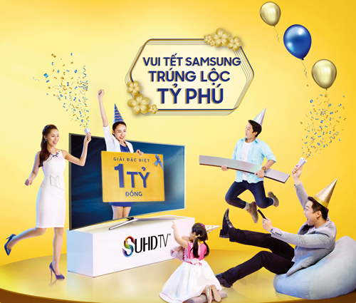 Đón chào mùa lễ hội tưng bừng cùng Samsung